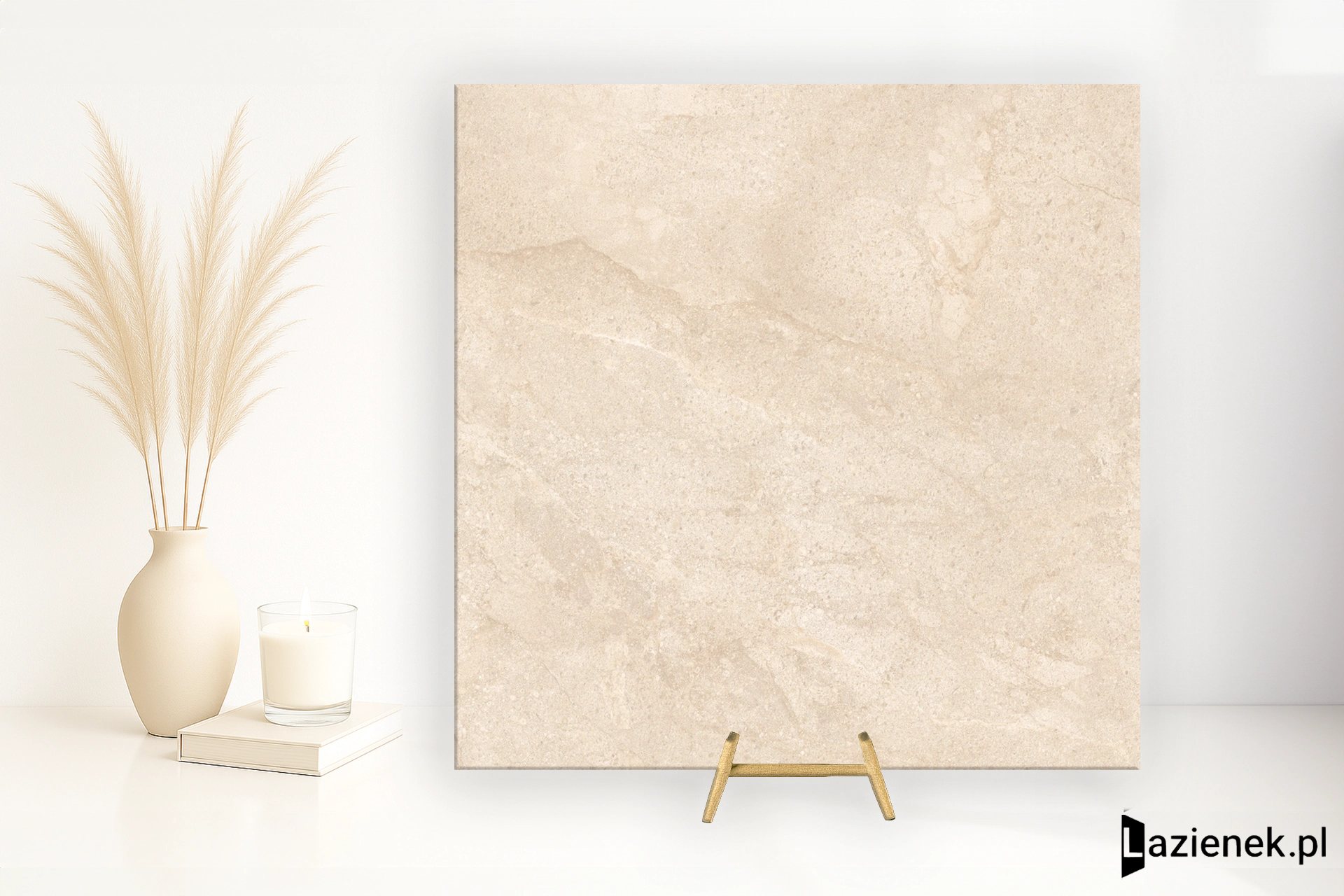 La Fabbrica Ava Velaris Beige matowa 120x120 cm gr. 9 mm - płytka rektyfikowana / (L)263311